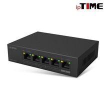 IPTIME POE405 5포트 스위칭허브+랜케이블 모음, POE405+CAT6-3M