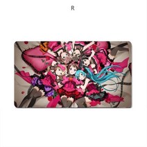 SKANDSALO 뱅 드림 BanG Dream 마우스 패드 장패드 22종, .개, R + 70x40x0.3CM