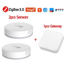 온도센서 스마트홈 iot Tuya Zigbee 온도 센서 배터리 실내 Alexa Google Assistant 스마트 제어 시스템, 07 Set 2