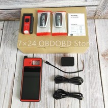 자동차 키 프로그래밍 복사 클론 제작을 위한 스마트 장비 호환 확인 필수 Autel maxilm km100 범용 생성기 칩 읽기쓰기 복제 이모빌라이저 도구(플라스틱 상자 제외), 없음, 1개