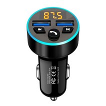 fm 트랜스미터 bluetooth fm트랜스미터 jinserta modulator, 검은색