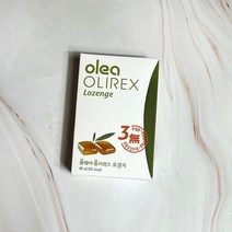 올레아 올리렉스 로젠지 캔디 10개 허브 올리브 목, 1개