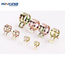 조인트 클램프 (에서 선박 us) 20pcs 진공 파이프 스프링 호스 클램프 연료 물 실리콘 M6-M15 아연 도금 두, 09 M14(20pcs)