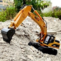 중장비 다이캐스트 굴삭기 모형 1:40 키덜트 개인 장식 수집품, 1/40 대형 합금 지게차D