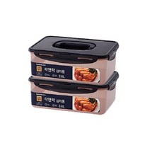 락앤락 뉴 김치통 정석 핑크, 2.6L, 6개