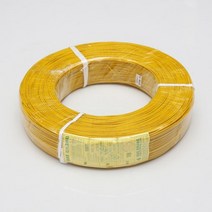 천지몰 대창전선 UL 1007 24번 300V 80도 황색 0.23SQ 1롤, 1개