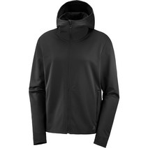 살로몬 Comet 미드레이어 풀집 재킷 여성 블랙