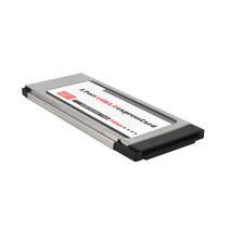 컴퓨터 호환 어댑터 카드 USB 3.0 PCI 익스프레스 어댑터에 5Gbps PCMCIA 듀얼 2 포트 칩셋 34mm 슬롯 컨버터