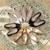 슈즈앤클럽 (국내제작) 스틸레토 데일리 청키굽 로퍼 펌프스 3cm 5cm