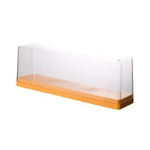 키밍 피규어 진열 보관 케이스 투명 방진 정리함 H2945, 옐로우, 1개