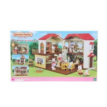 실바니안 5302 불들어오는 빨간지붕 이층집 227322