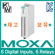 MOXA(모싸) 재고보유 ioLogik E1214 원격 I/O 제어기(6 Digital Inputs 6 Relays)