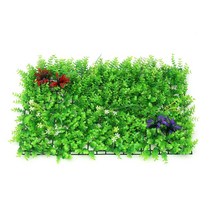 벽면녹화 벽면조화 초록꽃밭 벽장식 인조잔디 60X40CM