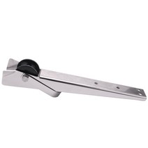 바다 낚시보트 고무보트 보우 앵커 고무 롤러 15 인치 316 스테인레스 스틸 62X41Mm 고정 해양 보트 도킹, 한개옵션0