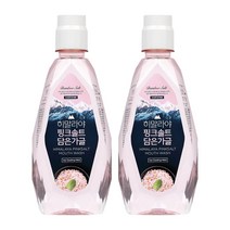 히말라야핑크솔트 가글 760ml 2개 아이스민트, 히말라야핑크솔트 가글 760ml 2