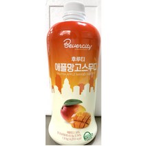 사과 망고 스무디 세미 후루티 1.8kg 주스 음료 업소, 쿠팡 1