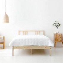 마켓비 FRUGA 원목침대 슈퍼싱글 120200, 화이트