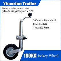 트레일러 스프링 캠핑카 카라반 스프링160kg 유럽 유형 48mm 잭 휠 449, 없음