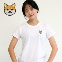 멋지군 코오롱 쿨론 기능성 반팔 빅사이즈 시바 자수 쿨티셔츠 티셔츠