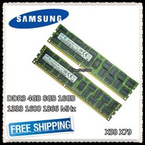 삼성 DDR3 서버 메모리 1333 1600 1866 MHz ECC REG DDR3 PC3-10600R 12800R 14900R 레지스터 RIMM RAM X58 X79 4GB 8G, 16GB 1333MHz