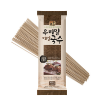 삼시세끼연구소 전통우리밀 국산메밀 메밀 메밀국수 메밀면 메밀소바 면 소바면 막국수 100% 국내 국산 400g, 우리밀 메밀국수 400g