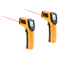 제로스큐 비접촉 온도계 -50~380도 건전지 포함, 01. 옐로우 혼합 (G320), 2개