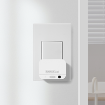 라맥스 IoT 스마트 미니 스위치 버튼 원격제어 리모컨 누워서불끄기 자동 무선 와이파이, RSA-021R (IR리모컨제어기능), 1개