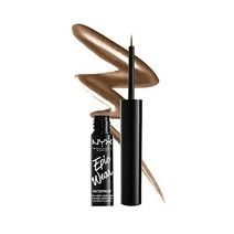 NYX 닉스 에픽 웨어 리퀴드 아이라이너 워터프루프 블랙 메탈, Brown Metal, Metallic