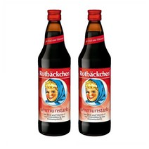 Rotbackchen 로트벡쉔 이뮨 스트롱 쥬스 Immune strong not-from-concentrate juice 700ml 2팩, 1세트
