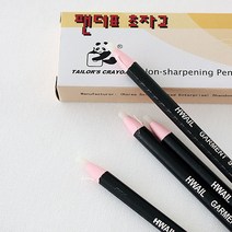 어룸 [12개입] 팬더표 초자고펜 초크색연필 초초크 초크