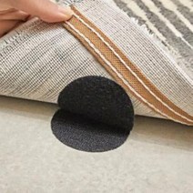 DUBLER _미끄럼방지패드 논슬립테이프 의자 침대시트고정 매트+ du콬, ##_미끄럼방지테이프(4p) 블랙