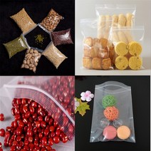 Y&B KOREA 다용도 지퍼백 12cm x 12cm / 100장, 지퍼백 50cmX60cm / 25장