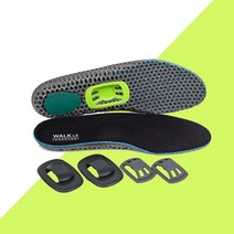 발스 워크 4.8 자세교정 기능성 깔창 에어 아치탭 평발교정 군인 족저근막염 스마트 인솔, 하프깔창 S(230mm - 245mm)