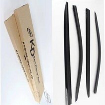 신형코란도C300썬바이저 자동차스모그바이져4PCS, 국내쌍용, 슈퍼렉스턴(4P2001~2012.06