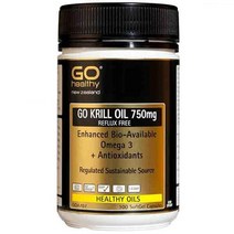 뉴질랜드 고헬시 크릴오일 750mg 100캡슐(3개월분)