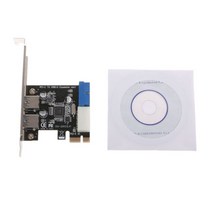컴퓨터 부품 2 포트 USB3.0 초고속 5Gbps PCI 익스프레스 확장 카드 어댑터 용 U