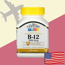 21세기센트리 비타민B12 시아노 코발라민 사이아노 코발아민 1000mcg 서방정 110정, 1개, 110개