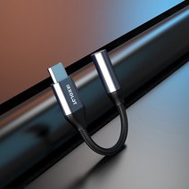 꼬다리dac 고음질 3.5mm IKKO HIFI DAC 이어폰 증폭기 USB 유형 C 3.5mm AUX 헤드폰 잭 오디오 어댑터 변환, 02 Black, 02 Black, 한개옵션1