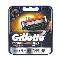 신형 질레트 프로글라이드 매뉴얼 면도날, 4개입, 2개