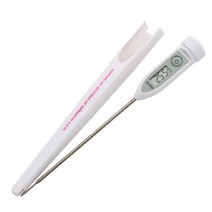 아쿠바 방수 중심온도계 CS 101 화이트