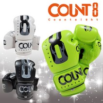 카운트8 복싱글러브 CE-8005 고급 합피 연습용글러브, 블랙