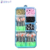 [용왕낚시] 낚시소품2 태클박스 민물낚시 찌스토퍼 찌꽂이 편납 핀도래 팔자고리 8자고리 편납홀더 낚시용품 핀 태클박스 민물바다낚시소품 풀세트