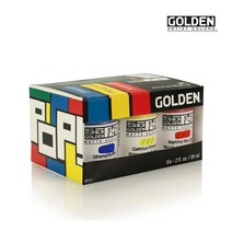 골든 Golden SoFlat Zing Set 60ml 6색 아크릴물감 세트