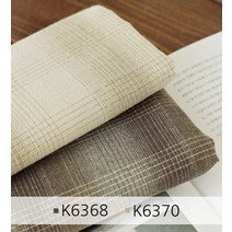 원단마트 도비 체크 2종 [k6368 k6370], k6368