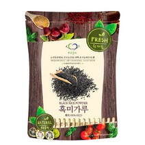푸른들판 국내산 흑미 분말 가루, 500g, 1개