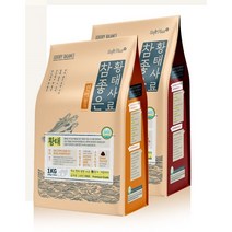 국내산 럭셔리발란스 애견사료 참좋은 황태사료 1kg 오리 연어