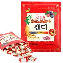 [유점빵] 고려식품 고려 홍삼 복분자 캔디 200g (1봉 약30개), 400g (2봉 약60개)