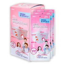 대박이네 하이가드 식약처인증 KF-94 방역마스크 엠대형(연분홍), 30매, 핑크