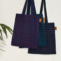 Daily Check Ecobag NAVY_GREEN
