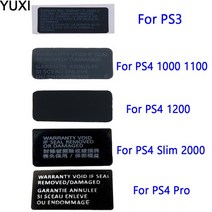 스티커 PS3 slim /PS4 slim/1000 1100/1200/ pro onsole 라벨 하우징 셸 Lable seal For PS4 Slim 호스트 씰, [06] MIX